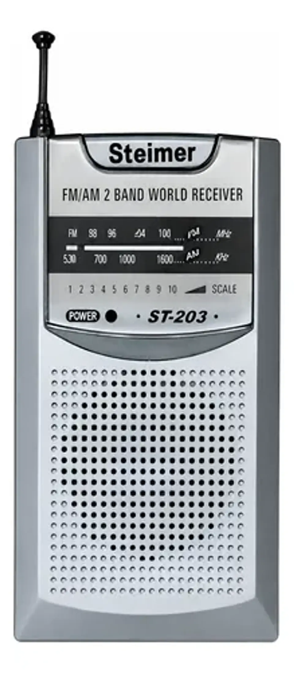 Radio De Emergencia Portátil Steimer St-203 Am/fm Pilas Aaa 2