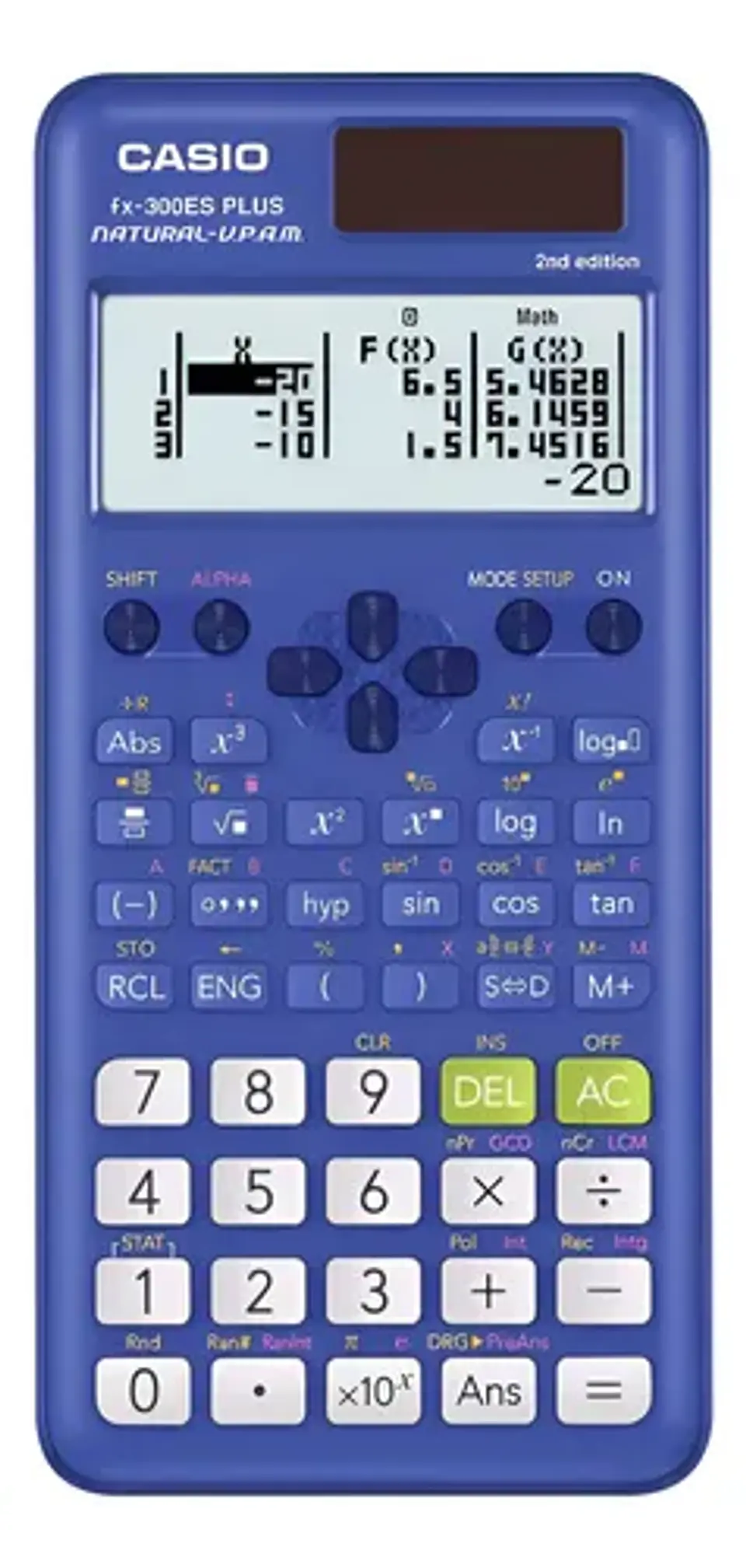 Calculadora Científica Casio Fx-300es Plus 2 262 Funciones 1