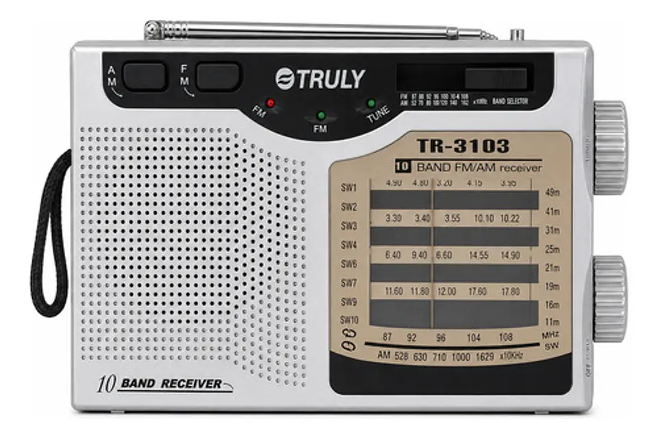 Radio Emergencia Multibanda Truly Tr-3103am/fm/sw 2 A Pilasd 1