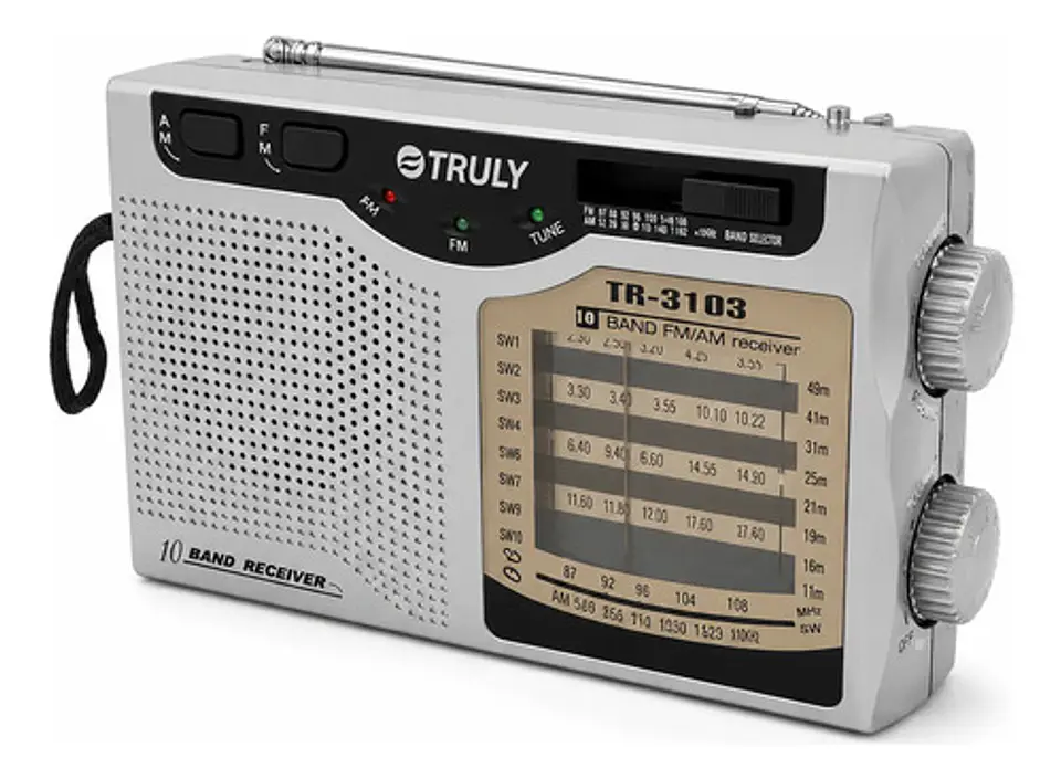 Radio Emergencia Multibanda Truly Tr-3103am/fm/sw 2 A Pilasd 2