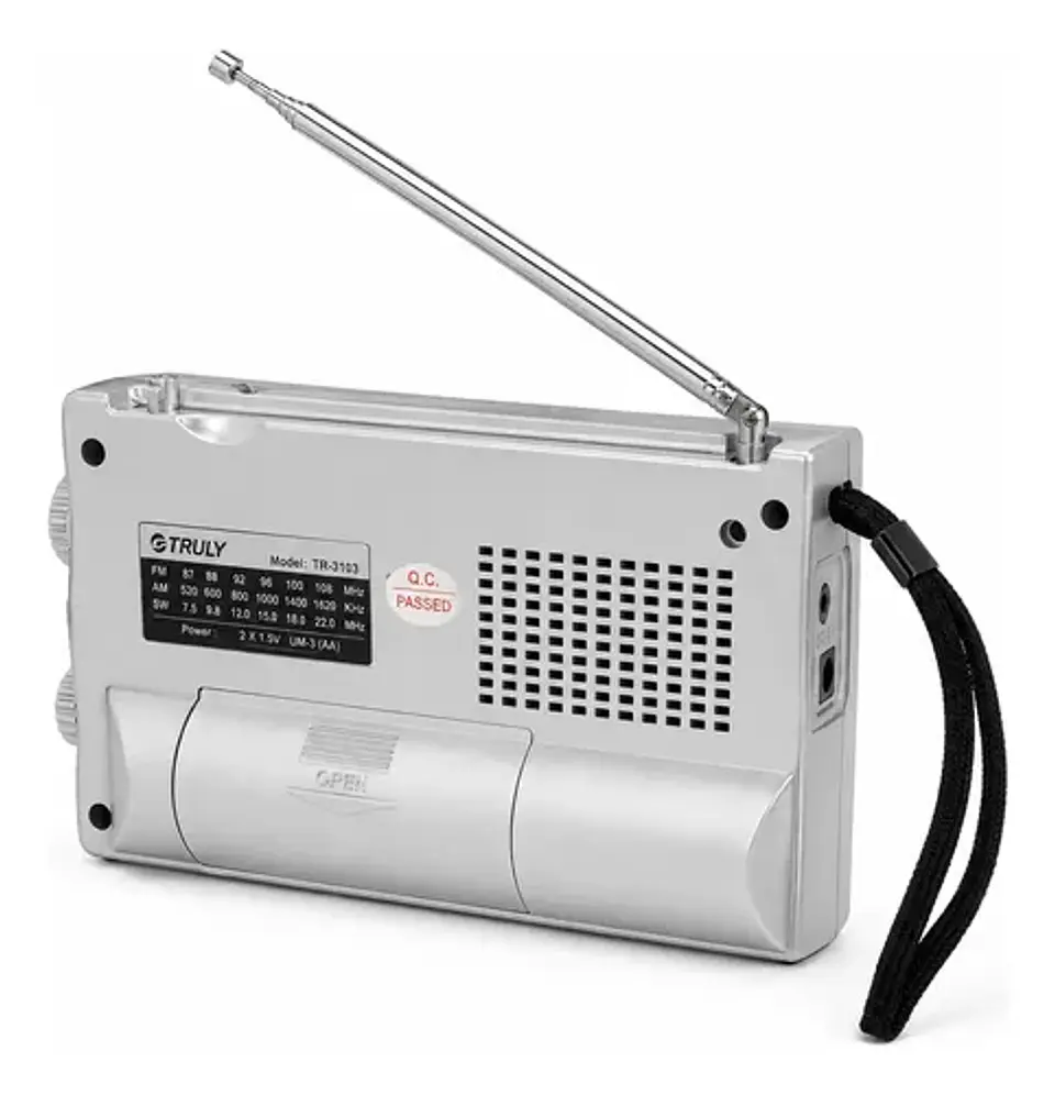 Radio Emergencia Multibanda Truly Tr-3103am/fm/sw 2 A Pilasd 4
