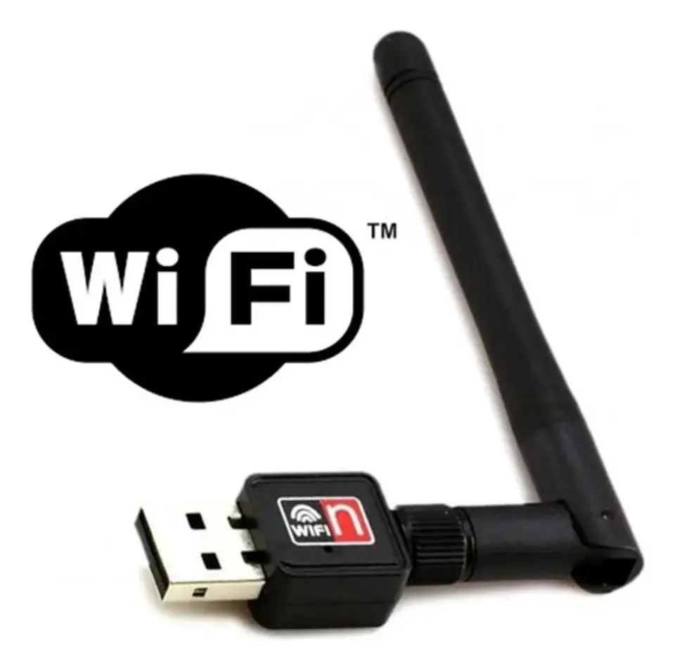Antena Usb Receptor Wifi N Mini Usb Nano Wpa2 3