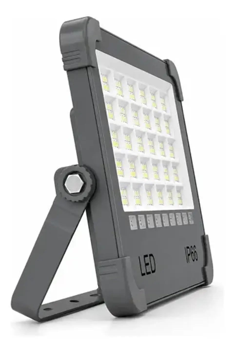 Pack 3 Foco Led Solar Emergencia Led Usb 1500w Ip66 5 Modos Gris Oscuro 3