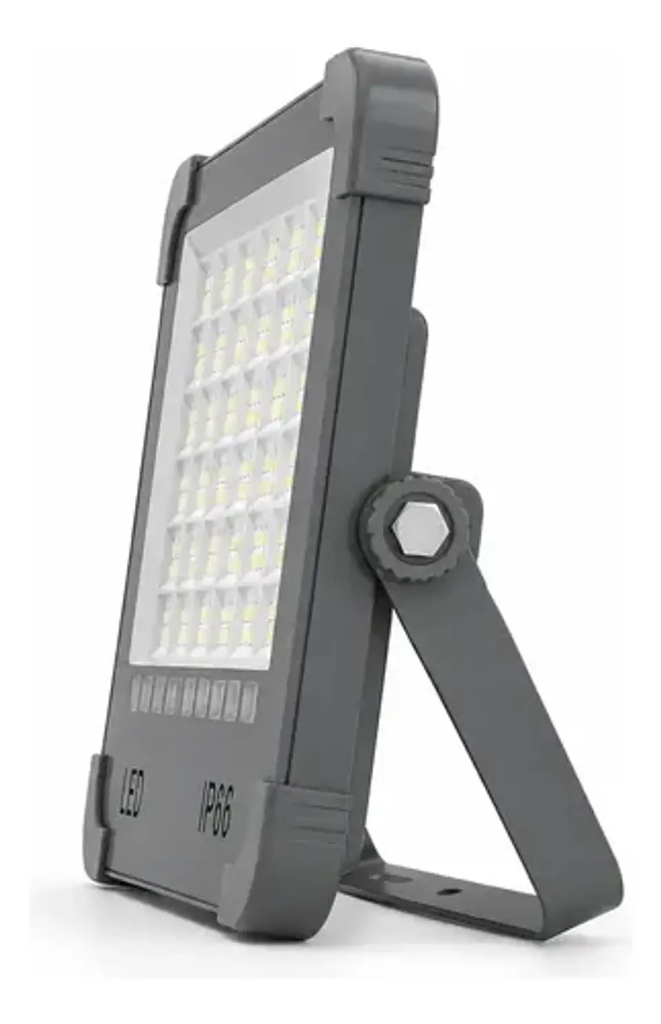 Pack 3 Foco Led Solar Emergencia Led Usb 1500w Ip66 5 Modos Gris Oscuro 4