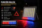 Pack 3 Foco Led Solar Emergencia Led Usb 1500w Ip66 5 Modos Gris Oscuro - Miniatura 9