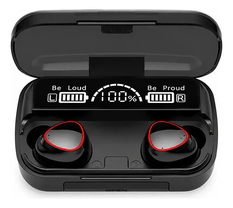 Audífonos Bluetooth 5.1 Newest Power Bank 2000mah