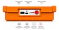 Foco Led Solar 100w 10000 Lm Ip66 Luz Emergencia Recargable Naranja - Miniatura 5