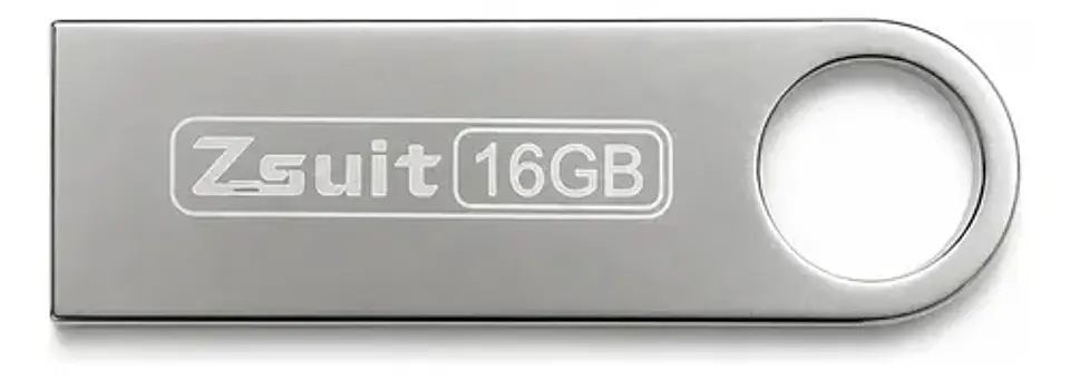 Pendrive Metalico 16gb Zsuit 16gb Usb 3.0 3