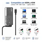 Cargador Notebook Usb-c 65w Para Lenovo Hp Dell Asus - Miniatura 2