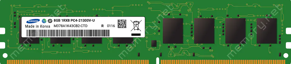 Memoria Ram Pc Samsung 8gb Ddr4 2666mhz Udimm 1