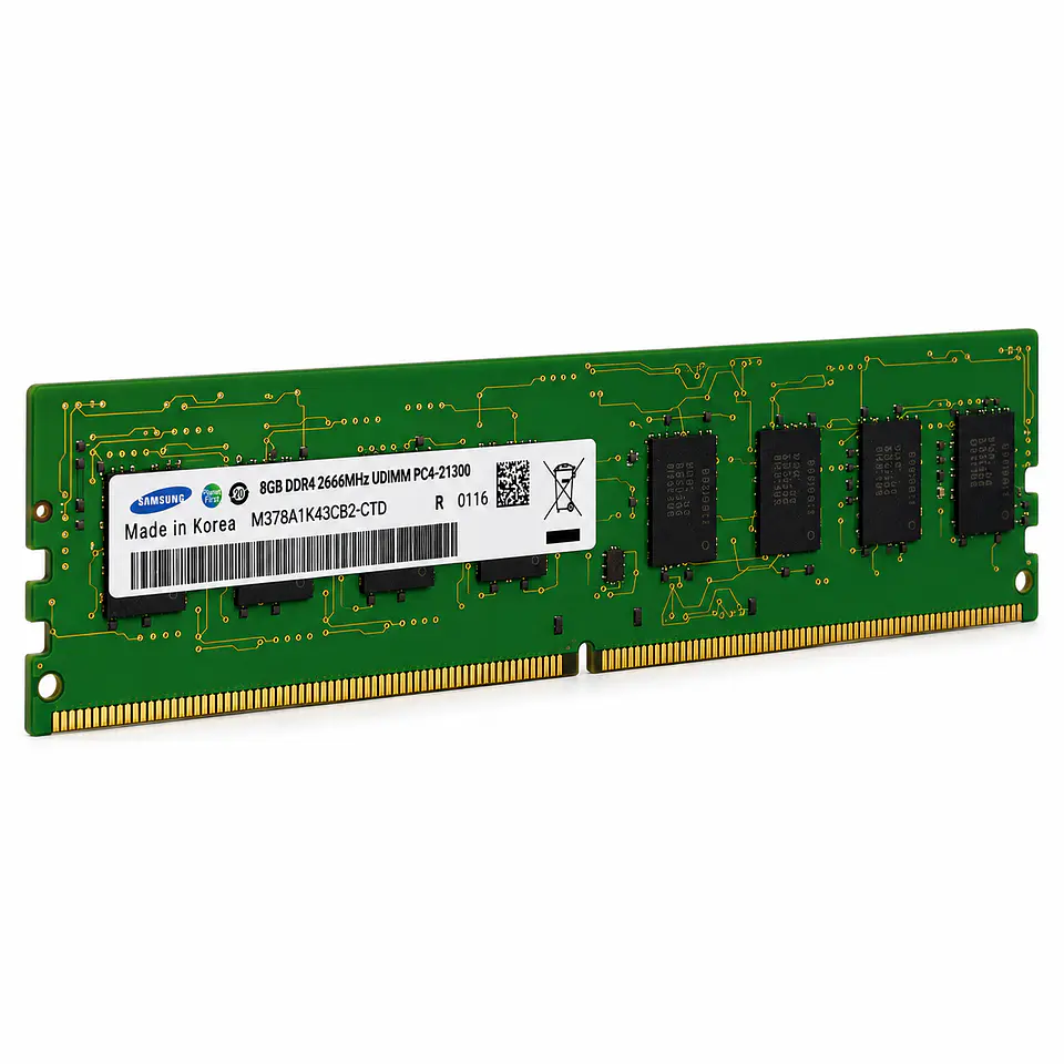 Memoria Ram Pc Samsung 8gb Ddr4 2666mhz Udimm 2