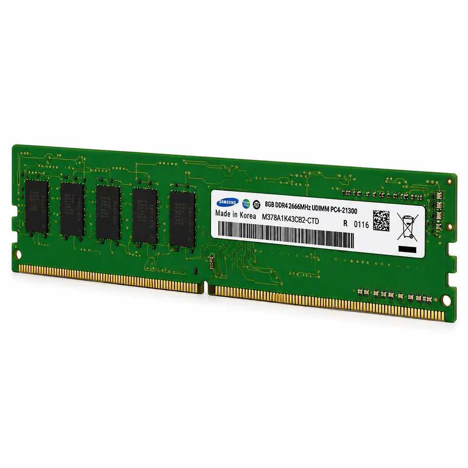 Memoria Ram Pc Samsung 8gb Ddr4 2666mhz Udimm 3