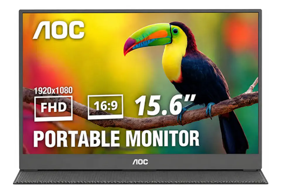 Monitor Portátil Aoc 16t20 16  Full Hd Ips Usb-c Mini Hdmi 5