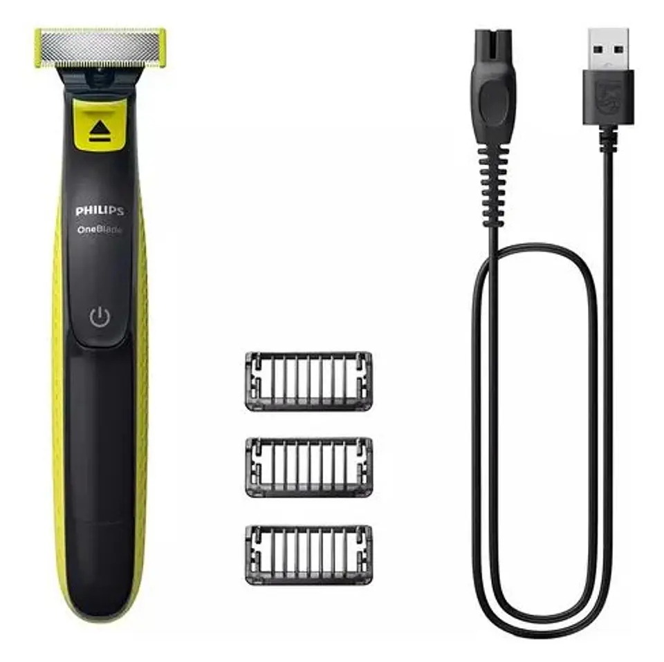 Oneblade Philips Qp272410 Recorta Perfila Afeita Negro 2