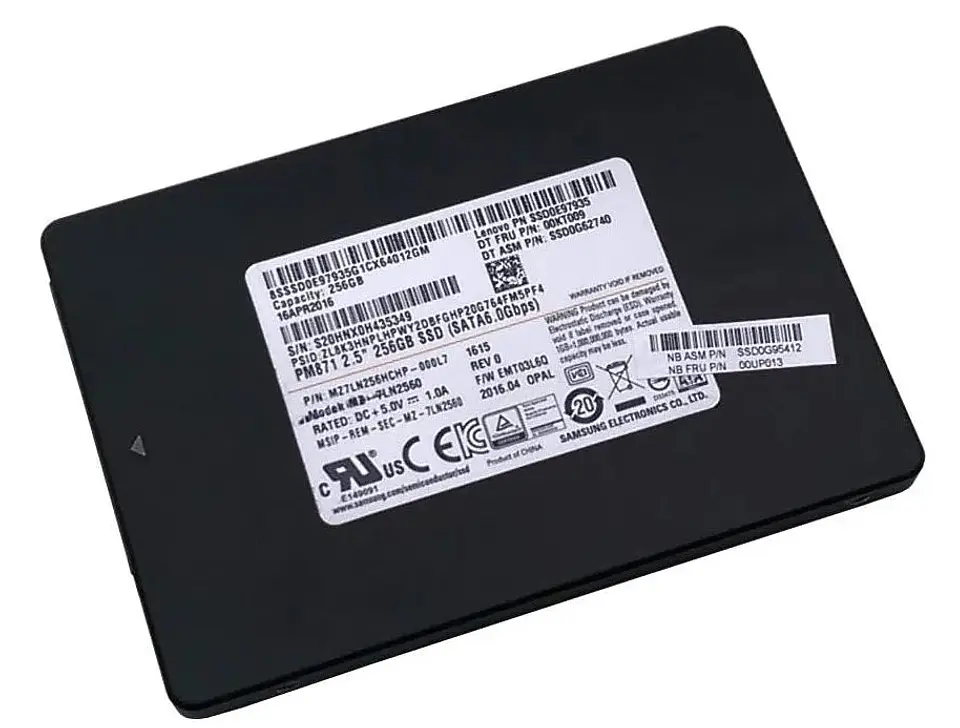 Ssd Samsung Pm881 256gb Sata Iii 2.5  Oem Mz-7lh256a (Reacondicionado) 1