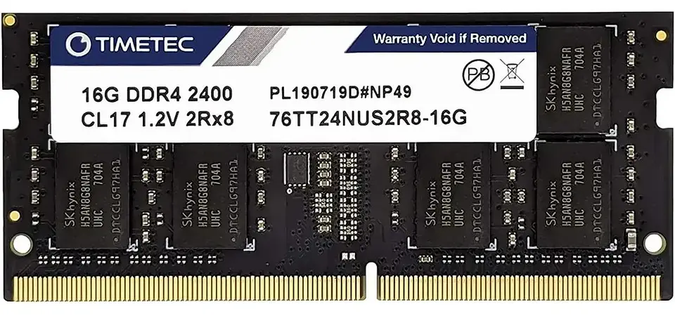 Memoria Ram Notebook 16gb Ddr4 2400mhz Sodimm Pc4-19200 Cl17 1