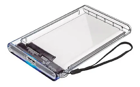 Cofre Transparente Disco Duro Externo Sata 3.0 Dblue
