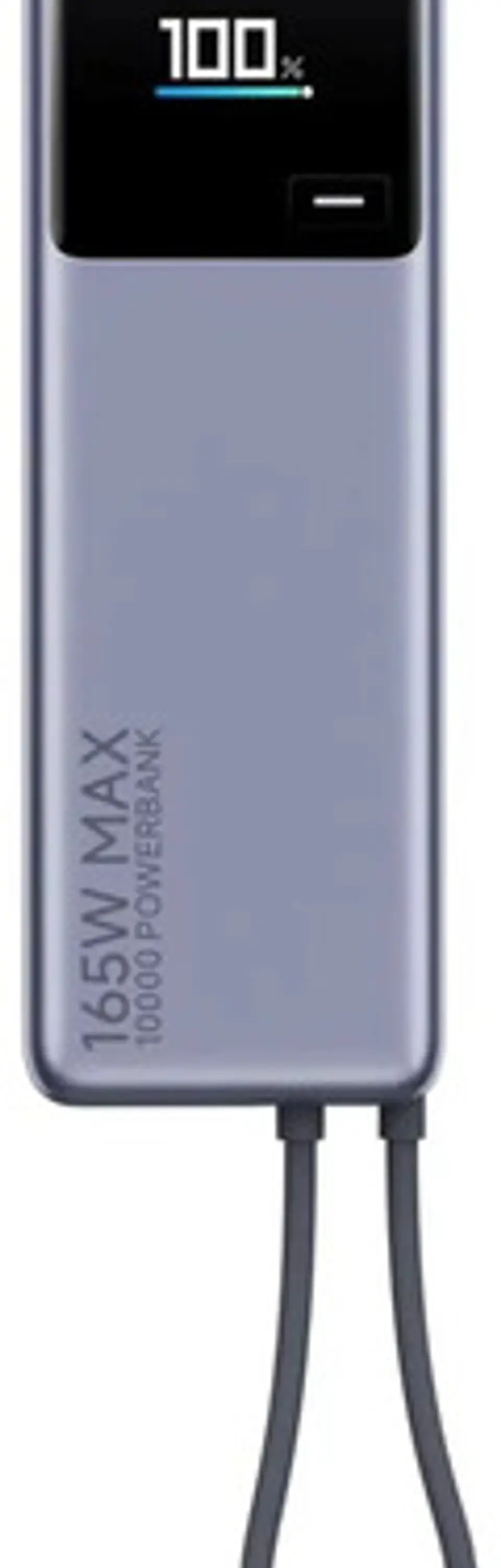 Xiaomi 165w Power Bank 10000mah Super Fast Charger Con Cable Compatiblecon Macbook Y Más Plateado 1