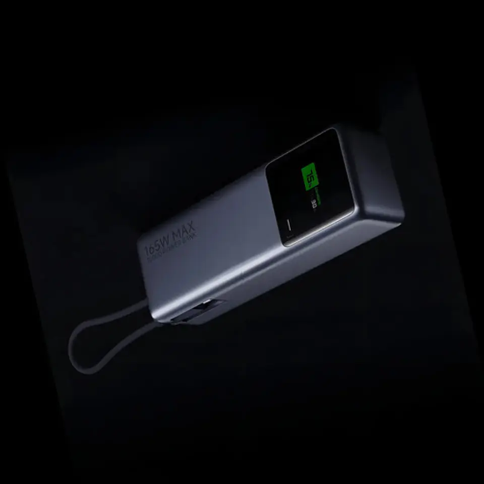 Xiaomi 165w Power Bank 10000mah Super Fast Charger Con Cable Compatiblecon Macbook Y Más Plateado 6