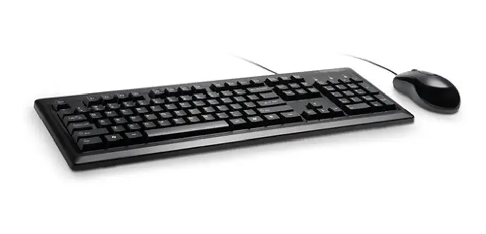 Combo Teclado/mouse Alámbrico For Life Color del teclado Negro 1