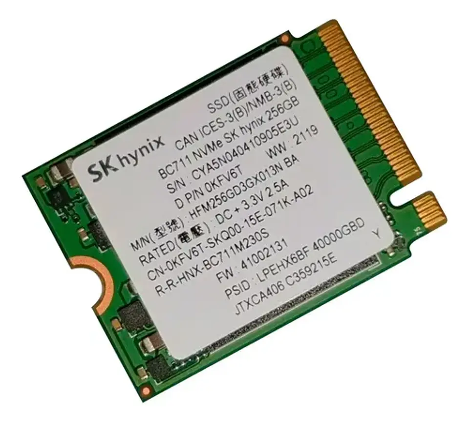 Disco Ssd M.2 Sk Hynix Bc711 Nvme 256gb Oem 2