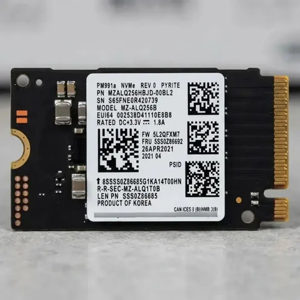 Disco Ssd Samsung Pm991 256gb M.2 2260 Nvme  Mz-alq2560 5