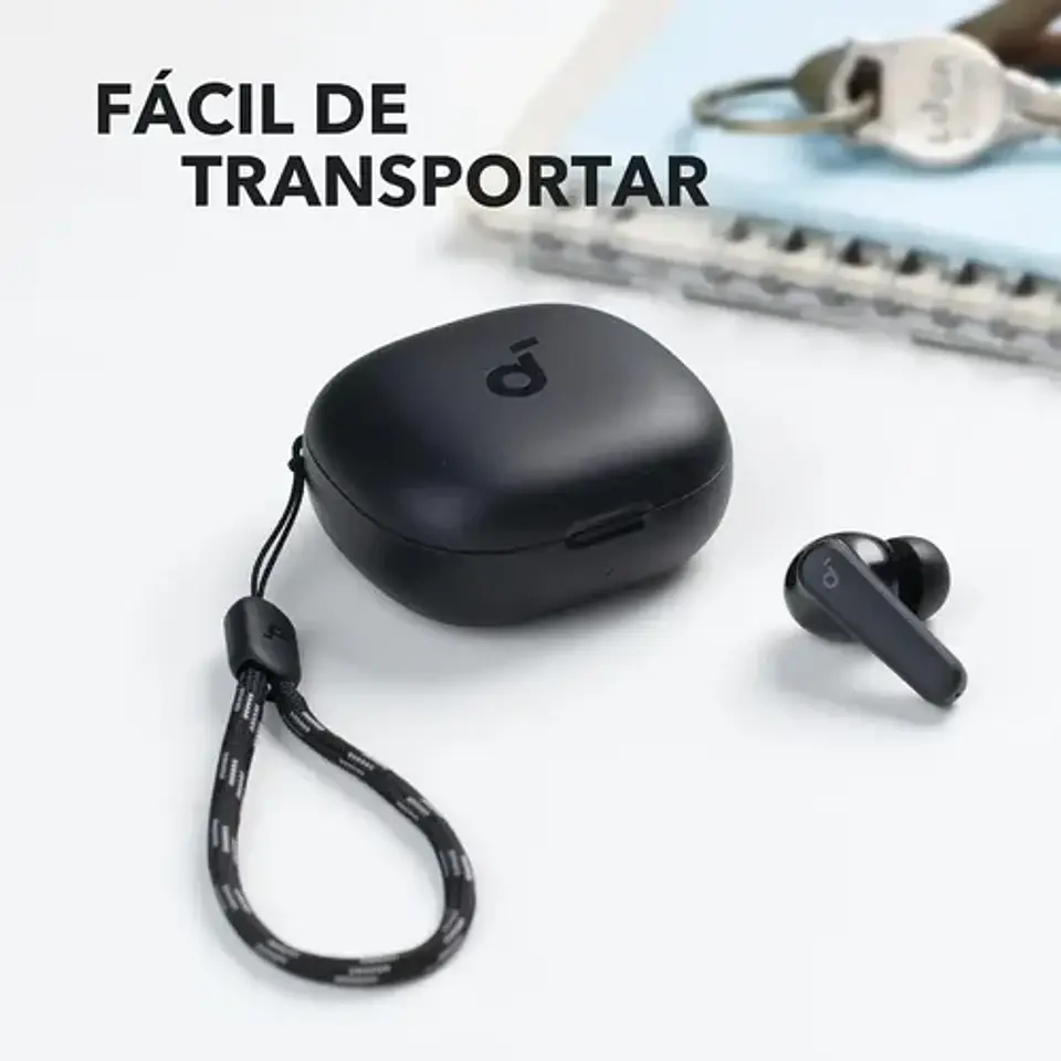 Audífonos In-ear Bluetooth Inalámbrico gamer Anker Soundcore P20i con Manos Libres 10mm Diafragmas Bluetooth 5.3 Bass Potente 30h 2 Micros Ia Cancelación de Ruido Sonido de Calidad IPX5 Color Negro 5
