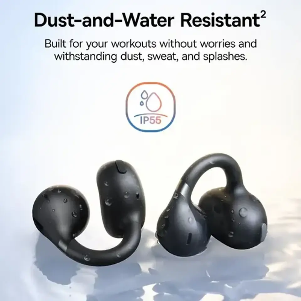 Audifonos Inalambricos Clip Baseus Bc1 , Bateria 38 Horas, 4 Negro 5