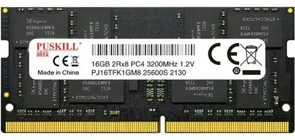 Memoria Ram Puskill Ddr4 16gb 3200mhz Pc4 25600s Para Nb 4