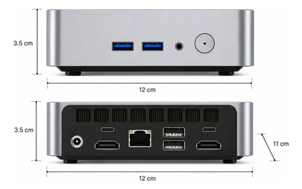 Mini Pc Ryzen 5 3501u 8gb Ram 256gb Ssd Wifi 6 3