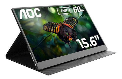 Monitor Portátil Aoc 16t20 16  Full Hd Ips Usb-c Mini Hdmi