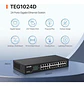Switch Gigabit Tenda Teg1024d De 24 Puertos Para Montaje - Miniatura 9