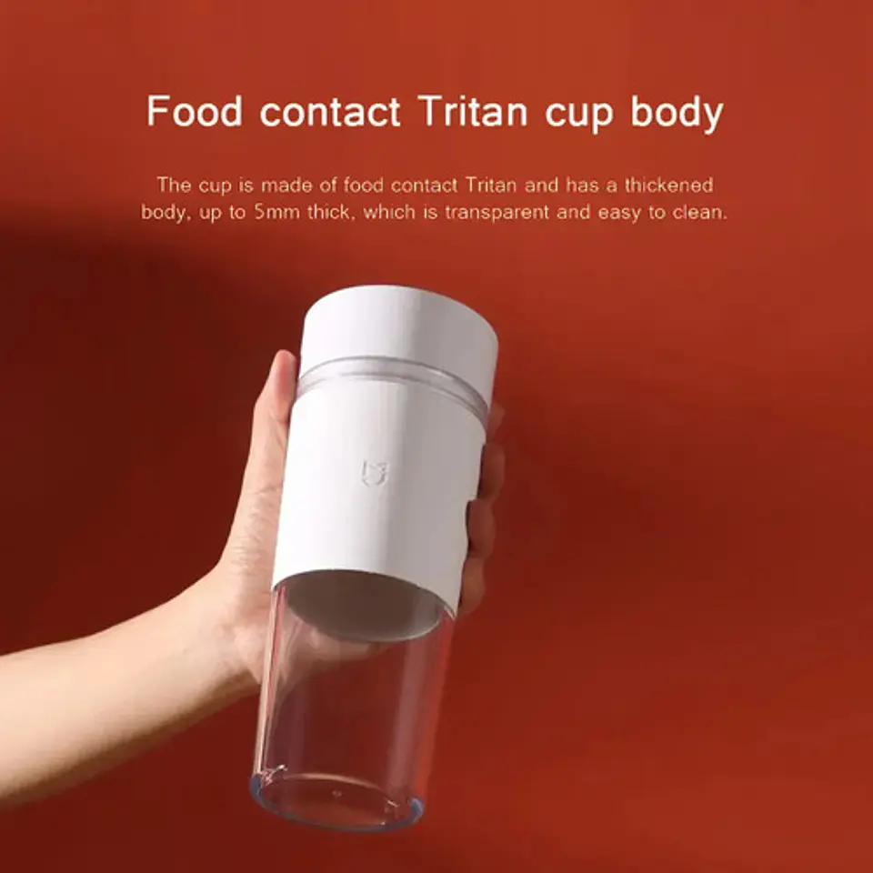 Licuadora 300ml Portátil Xiaomi Xmzzb01pl Portable Blender Blanco Dimm 2