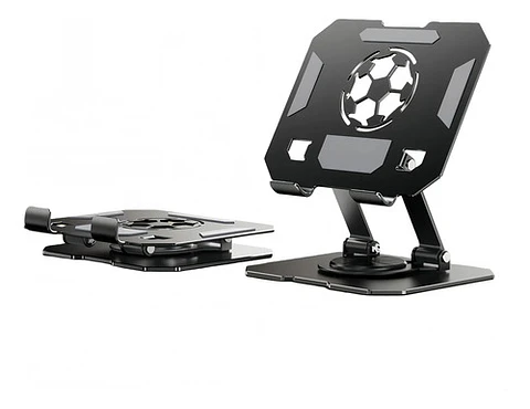 Soporte Tablet Metálico Plegable Ajustable Giratorio 360°