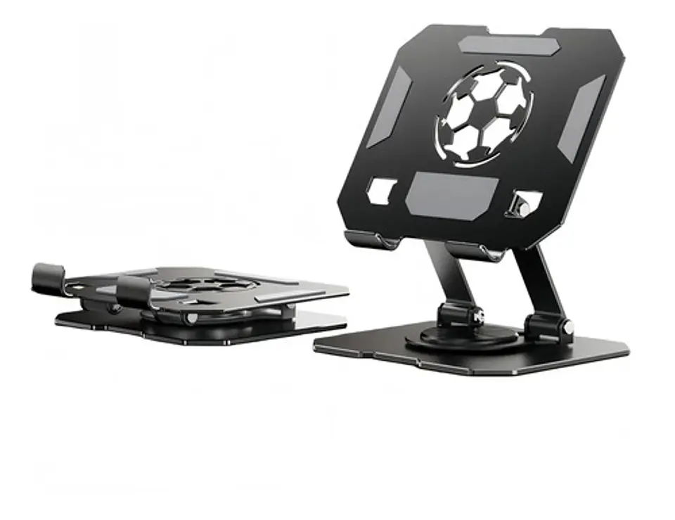 Soporte Tablet Metálico Plegable Ajustable Giratorio 360° 1