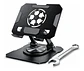 Soporte Tablet Metálico Plegable Ajustable Giratorio 360° - Miniatura 3