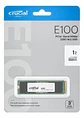 Unidad De Estado Solido Ssd M.2 1tb Crucial E100 Nvme Pcie 4.0 4500/5000 Ct1000e100ssd8 Negro - Miniatura 1