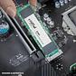 Unidad De Estado Solido Ssd M.2 1tb Crucial E100 Nvme Pcie 4.0 4500/5000 Ct1000e100ssd8 Negro - Miniatura 5