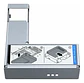 Adaptador Dell 9w8c4 Para Disco 2.5  A 3.5  Hdd/ssd - Miniatura 1