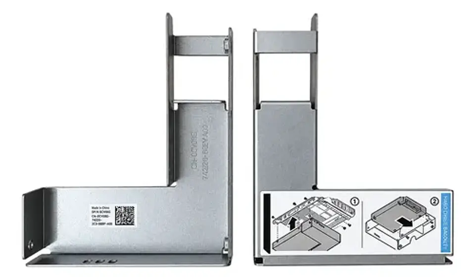 Adaptador Dell 9w8c4 Para Disco 2.5  A 3.5  Hdd/ssd 2
