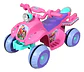 Cuatrimoto A Batería 6v Paw Patrol Dino Rosa Niña - Miniatura 2