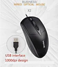 Mouse Óptico Mixie X2 de 1000 DPI con Cable, para Chrome OS y Windows - Miniatura 3