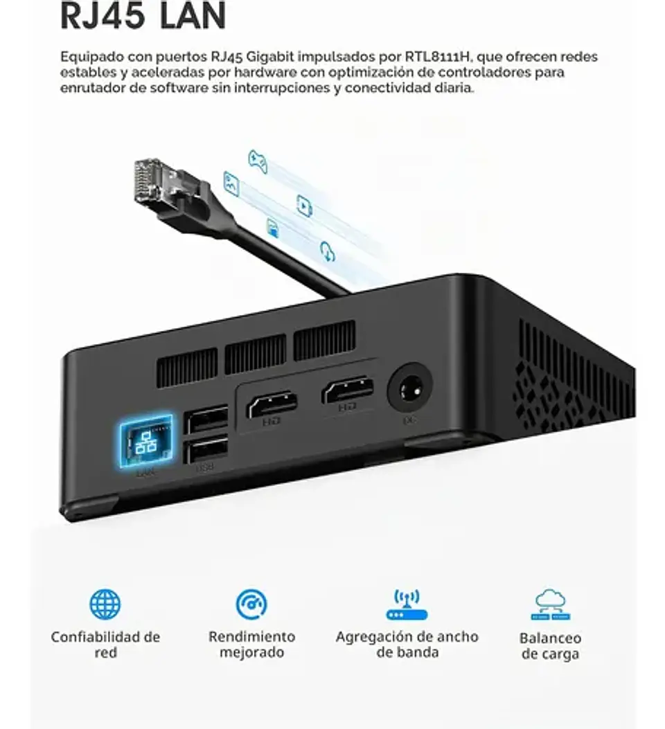 Mini Pc Origimagic Intel Core I3-5005u 8gb 512gb Ssd 4