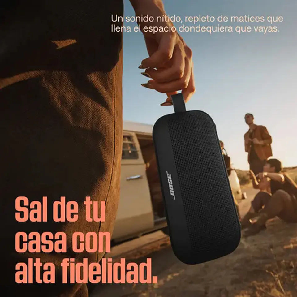 Parlante Bose SoundLink Flex FLEXW portátil con bluetooth waterproof 3
