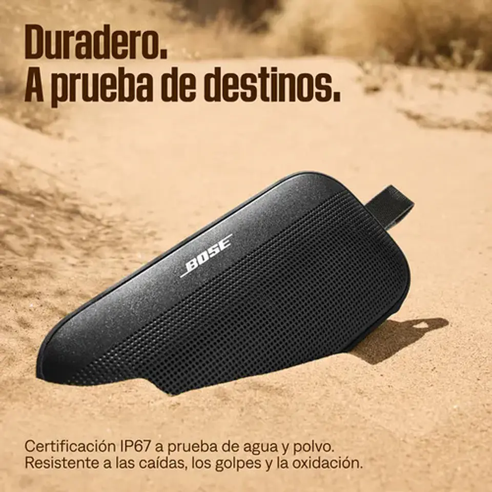 Parlante Bose SoundLink Flex FLEXW portátil con bluetooth waterproof 6
