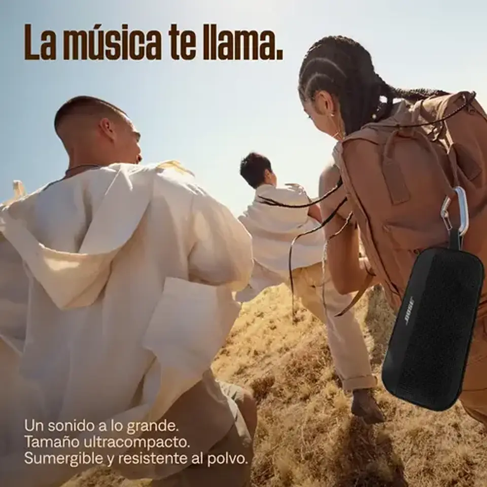 Parlante Bose SoundLink Flex FLEXW portátil con bluetooth waterproof 7