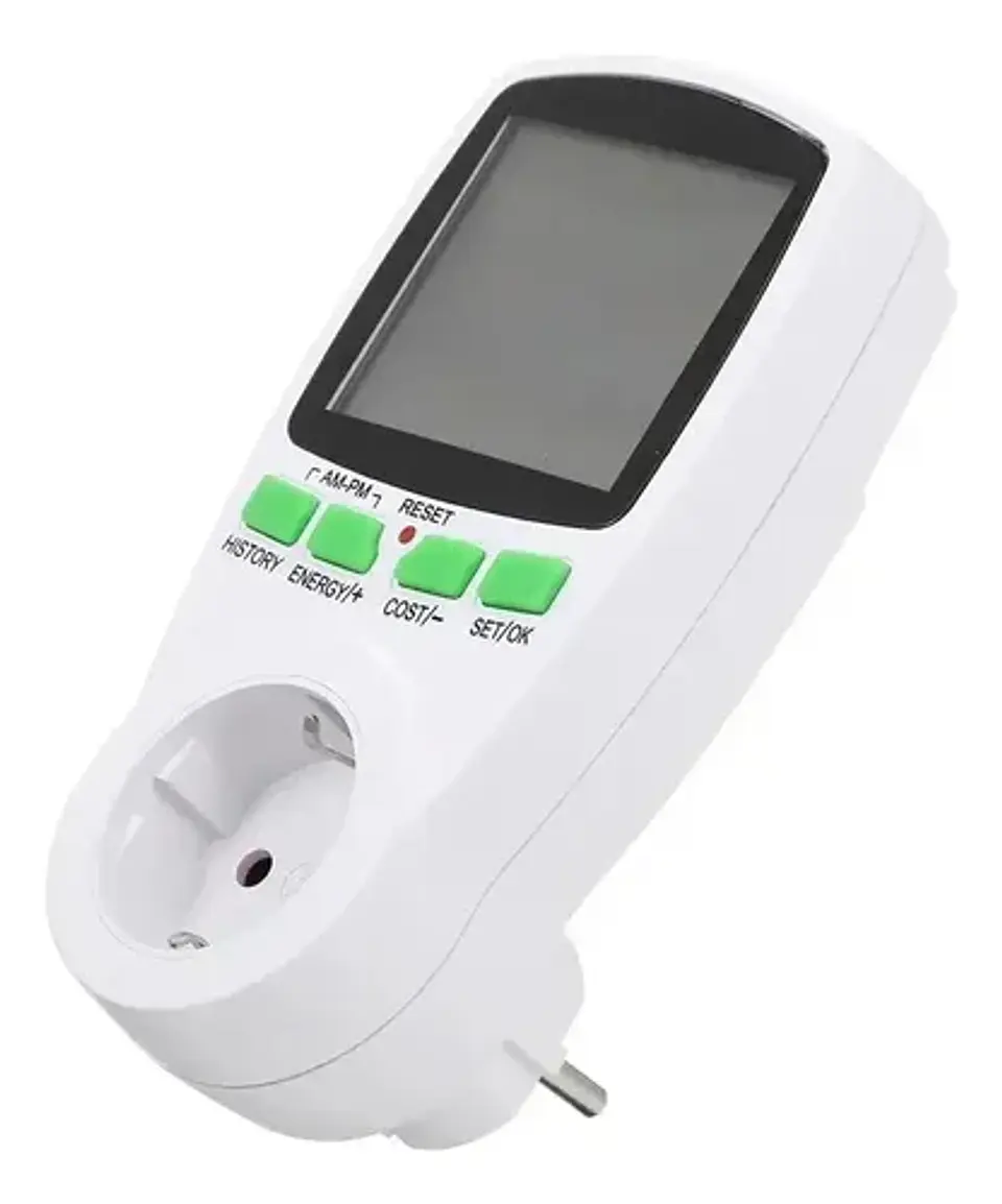 Medidor De Consumo Eléctrico Digital 16a 3680w Watt Kwh 2