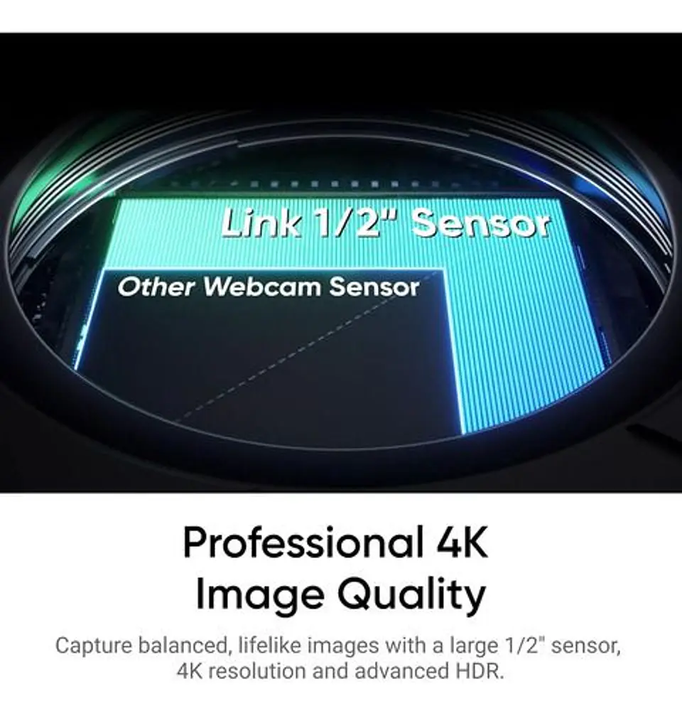 Cámara Web Insta360 Link 2c 4k Para Pcmac Con Encuadre Auto 6