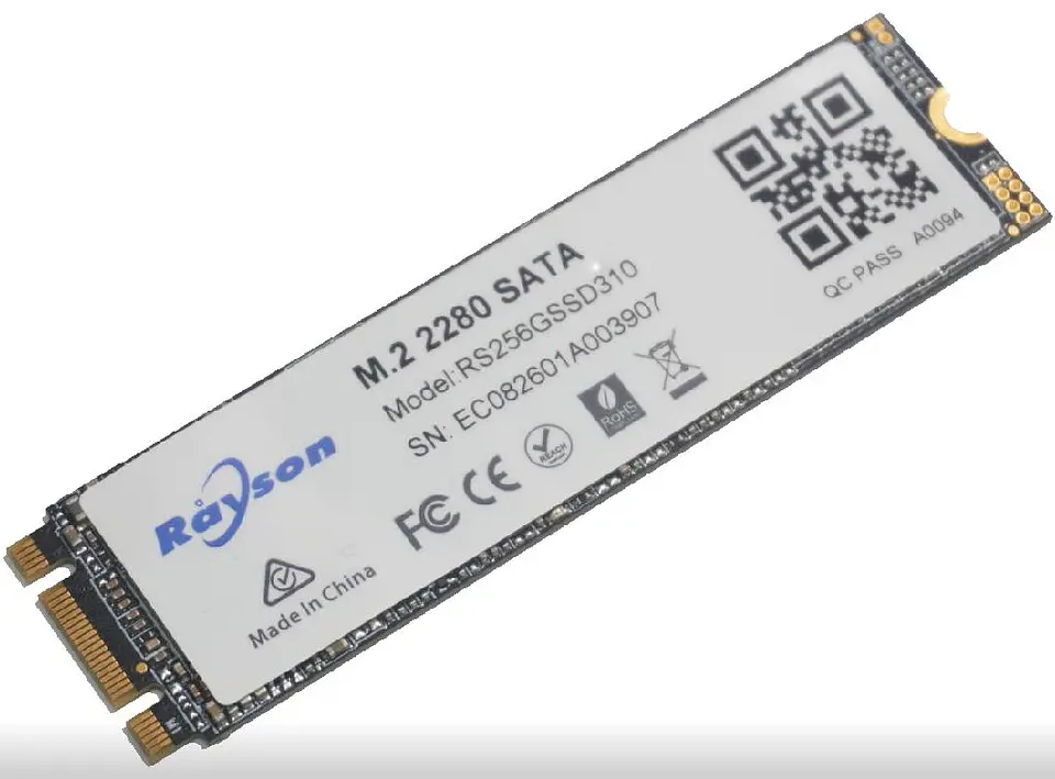 Ssd Rayson 256gb M2 2280 Sata  534 Mbs446 Mbs 1