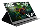Monitor Aoc Con Pantalla De 15.6  60hz Y Resolución Full Hd Negro - Miniatura 1